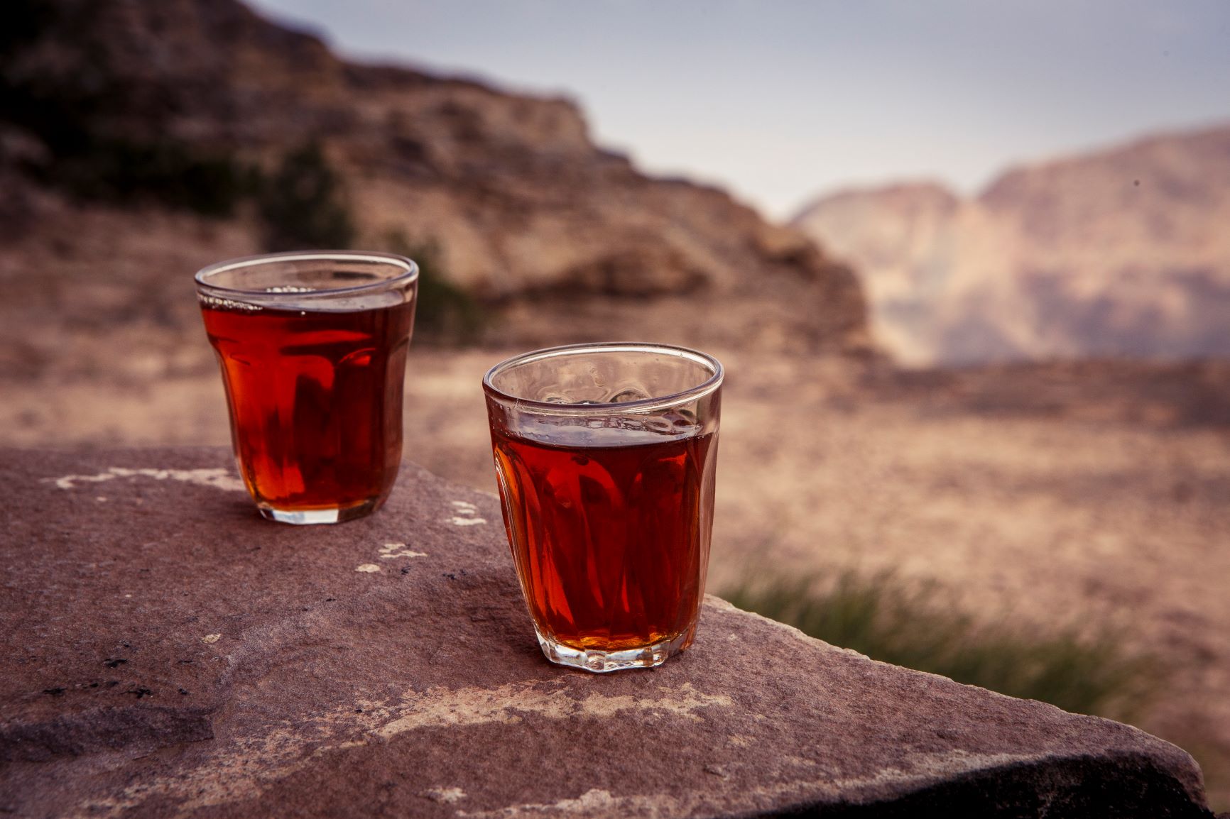Sweet Bedouin tea