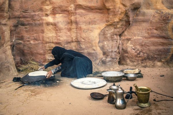 Bedouin Bread &quot; Shrak &quot;